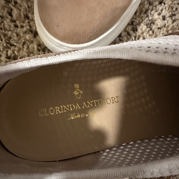 Clorinda Antinori The Naomi Camoscio New Biscuit Sneakers - Picture 6 of 9